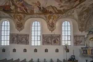 Frescoes in the Church of St Laurentius and Agatha