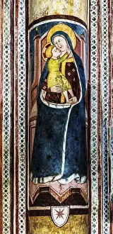 Frescoes with scenes from the Old and New Testament