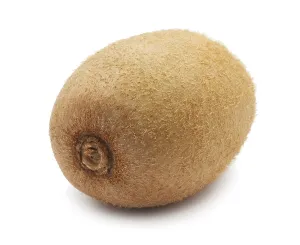 Fresh juicy kiwi isolated on white background