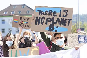Fridays for future Demonstration against climate change