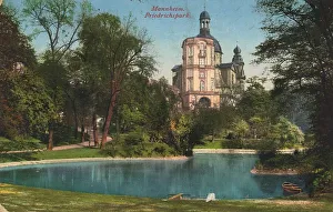 Friederickspark in Mannheim, Baden-Wuerttemberg