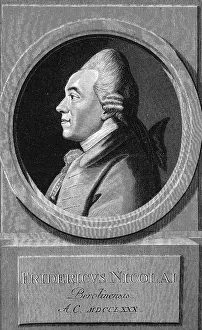 Friedrich Nicolai (1733-1811), writer, bookseller