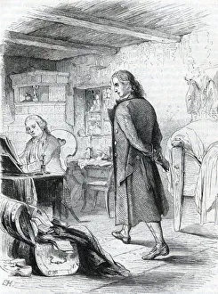 Friedrich Schiller and Andrreas Streicher in Oggersheim