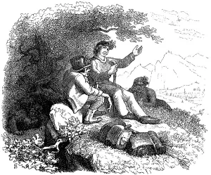 Fritz Reuter (1810) (1874) Low German writer and poet