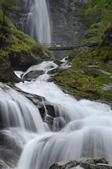 Froda waterfall, Valle Verzasca near Sonogno