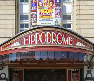 Frontage of Bristol Hippodrome theatre