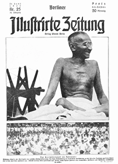 FrontPage of a German paper of June 21, 1925
