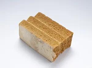 Fruit pastille on a white background