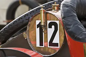 Fuel tank, vintage car meeting