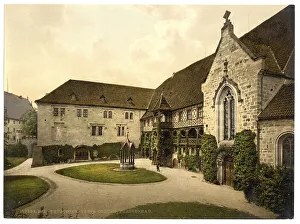 Fuerstenbau in der Veste Burg Coburg in Upper Franconia