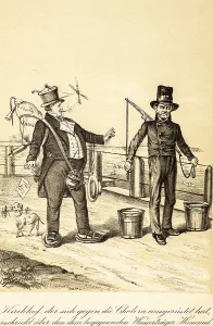 The funny old Hamburg, illustration 1892