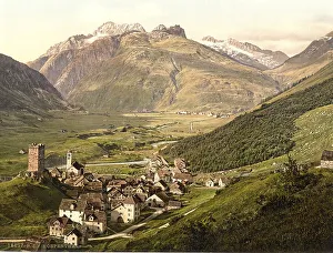 Furka Pass, Hospenthal, general view
