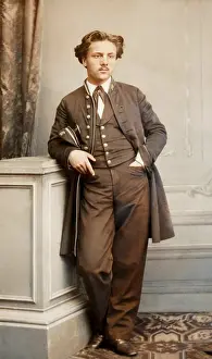 Gabriel Faure in the uniform of a student at the Ecole Niedermeyer