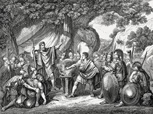 Gaius Mucius Scaevola before Etruscan
