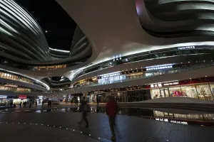 Galaxy soho, architecture, zaha hadid