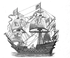 Galione of the Armada of Spain c