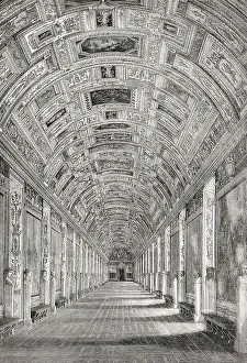 The gallery of maps, Vatican Museums