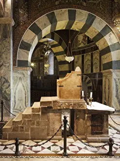 Gallery in the octagon, throne of Charlemagne