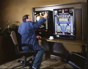 Gambling in an arcade, here on 20