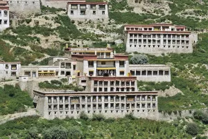 Ganden monastery near Lhasa, Tibet, China, Asia