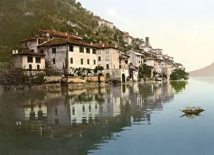 Gandria, a neighbourhood of the city of Lugano in the Swiss canton of Ticino
