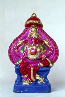 Ganesha, paper mache kolu toys