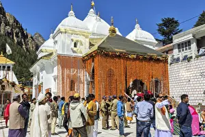 Ganga Temple, Gangotri, Uttarakhand, India, Asia