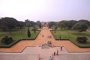 Garden in Humayun tomb, Delhi, India