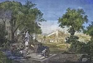 In the Garden of Venus in Ancient Athens