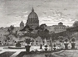 The Gardens of Vatican City, Papal Basilica of St
