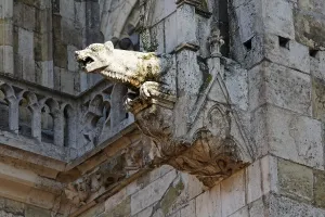 Gargoyle, St Peter cathedral, Regensburg