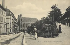 At the Garrison Church in Mainz