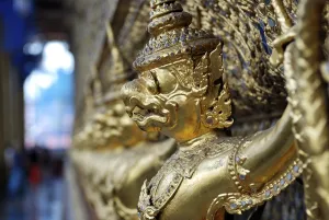 Garuda, birdlike mytholical beings