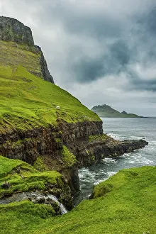 Gasadalur, Vagar, Faroe islands, Denmark