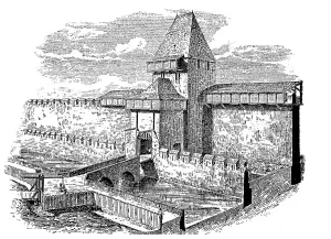 The gate Olsathor, Olsator, of Friesach in Carinthia