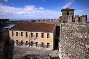 Gate tower, administrative building