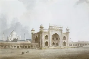 Gateway of Taj Mahal, Agra, Uttar Prades h, India, As ia