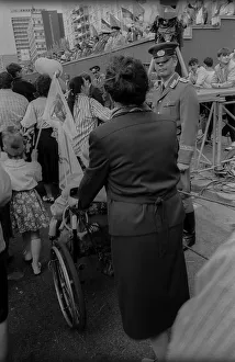 GDR, Berlin, 01. 05. 1987, 1. May rally 1987 on Karl-Marx-Allee