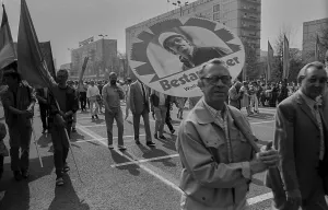 GDR, Berlin, 01.05.1988, 1 May demonstration in Karl-Marx-Allee