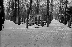 GDR, Berlin, 03.02.1987, Jewish cemetery Weissensee