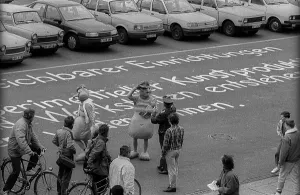 GDR, Berlin, 04.03.1990, demand for cultural use