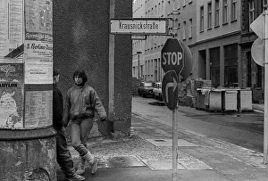 GDR, Berlin, 05. 03. 1988, Krausnickstrasse