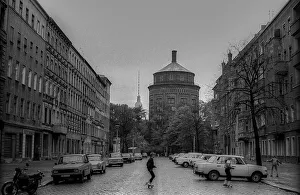 GDR, Berlin, 08. 10. 1988, children in Rykestrasse
