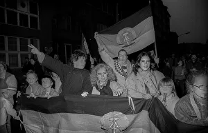 GDR, Berlin, 08.03.1990, Demonstration for International Women's Day on 8 March