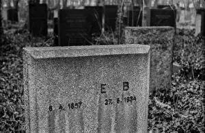 GDR, Berlin, 09.02.1987, Jewish cemetery Weissensee