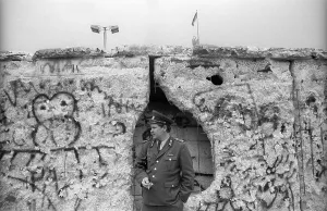 GDR, Berlin, 10. 03. 1990, People's Police officer