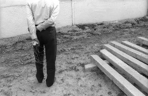 GDR, Berlin, 13 June 1990, demolition of the Wall on the historic Bernauer Strasse