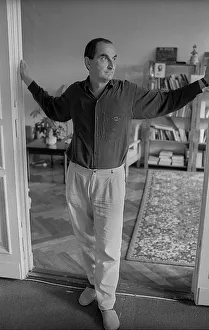 GDR, Berlin, 13.06.1990, director and actor Juri Kramer