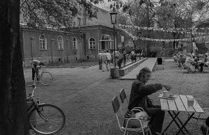 GDR, Berlin, 14.04.1990, Zenner pub in Plaenterwald
