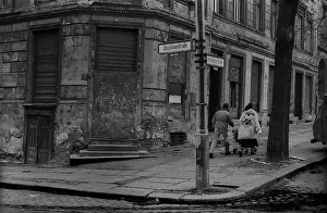 GDR, Berlin, 16. 3. 1987, long since closed pub on the corner of Christinenstrasse